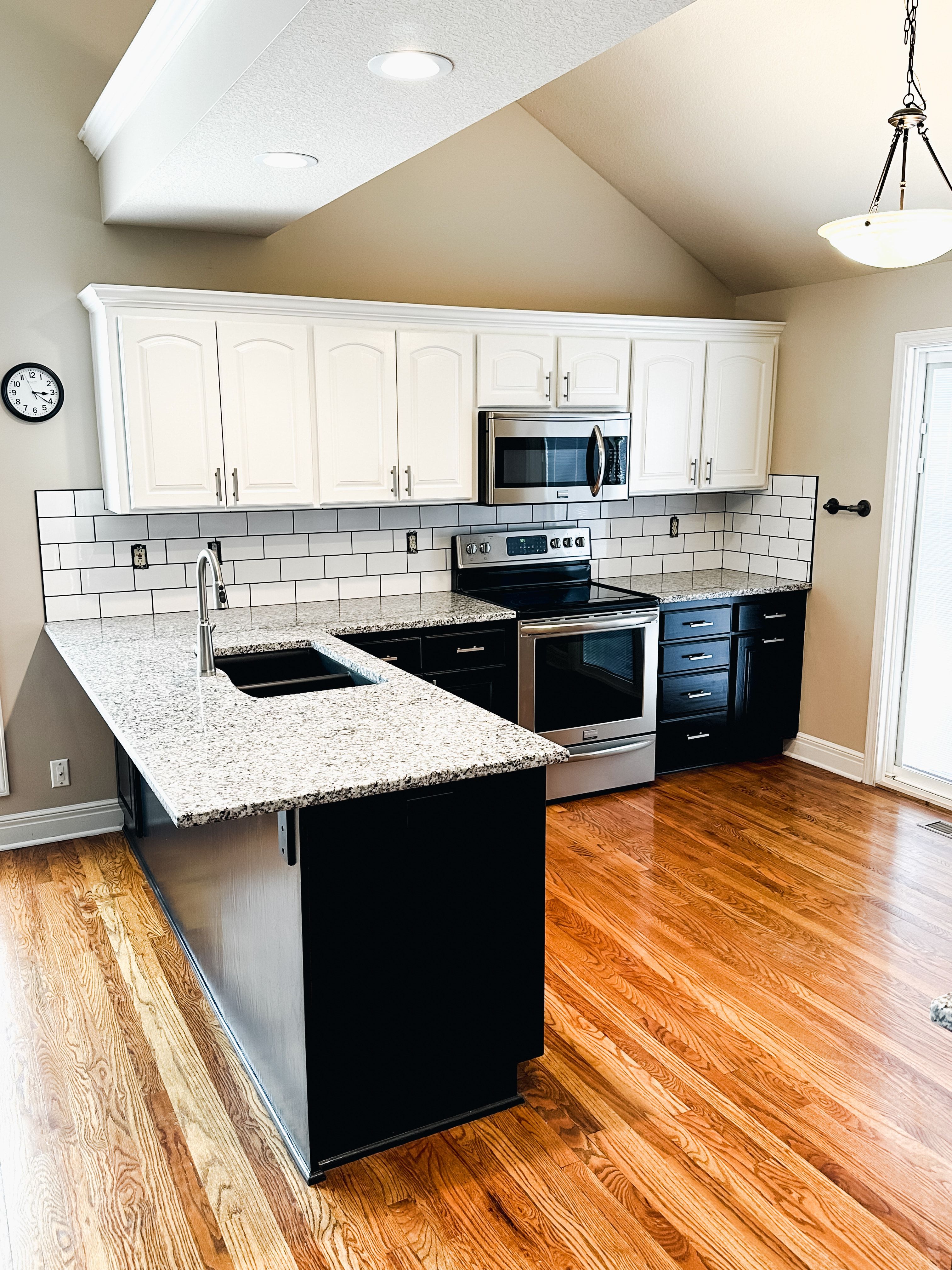 Finished custom kitchen renovation by Resurrection Homes in the Kansas City metro